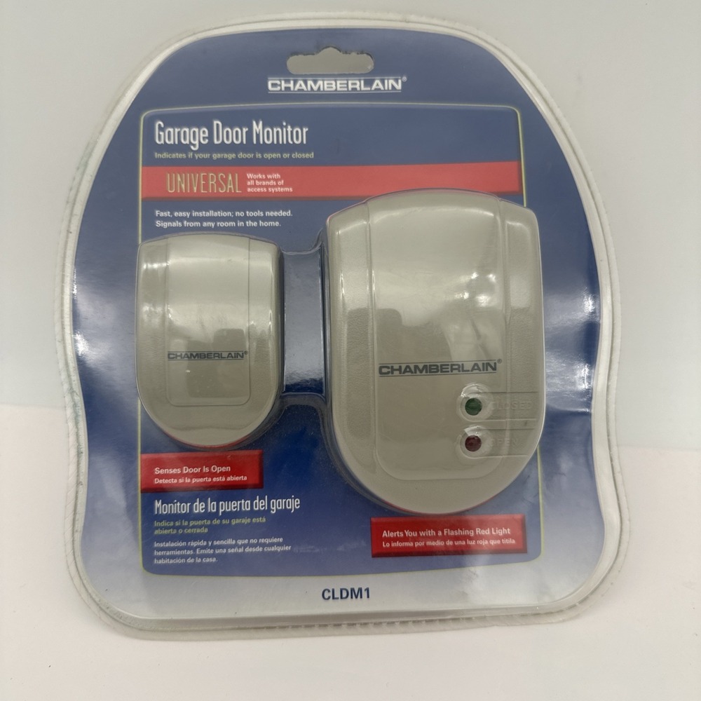 Chamberlain Garage Door Monitor CLDM1 Wireless Security Sealed